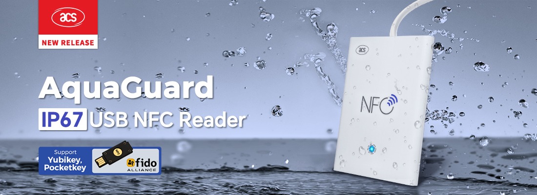 AquaGuard IP67 USB NFC Reader
