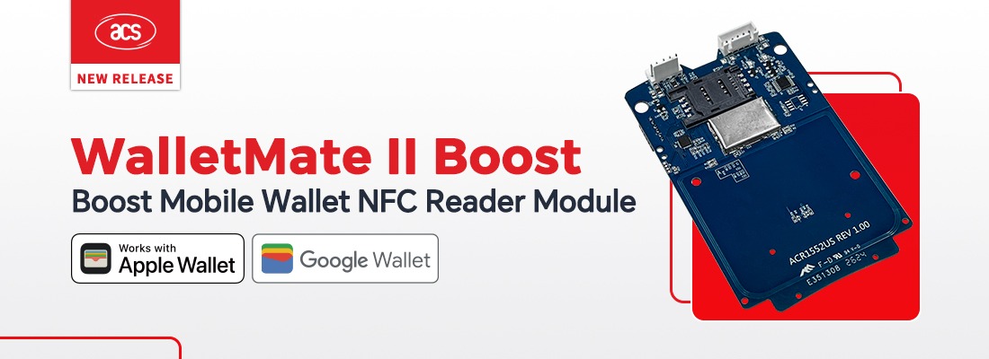 WalletMate II Boost Mobile Wallet NFC Reader Module