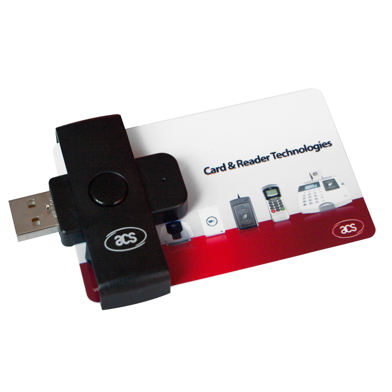 USB Smart Card Reader - ACR38U PocketMate Card Reader ACS